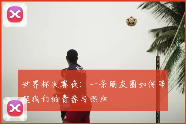 世界杯决赛夜：一条朋友圈如何串起我们的青春与热血