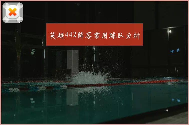 英超442阵容常用球队分析